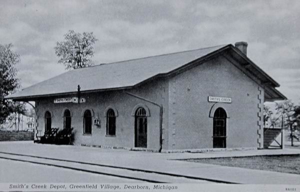 Smiths Creek Depot Greenfield Village